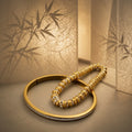 Arrow Women's Fashion Bead and Bangle Bracelets (2 pcs)