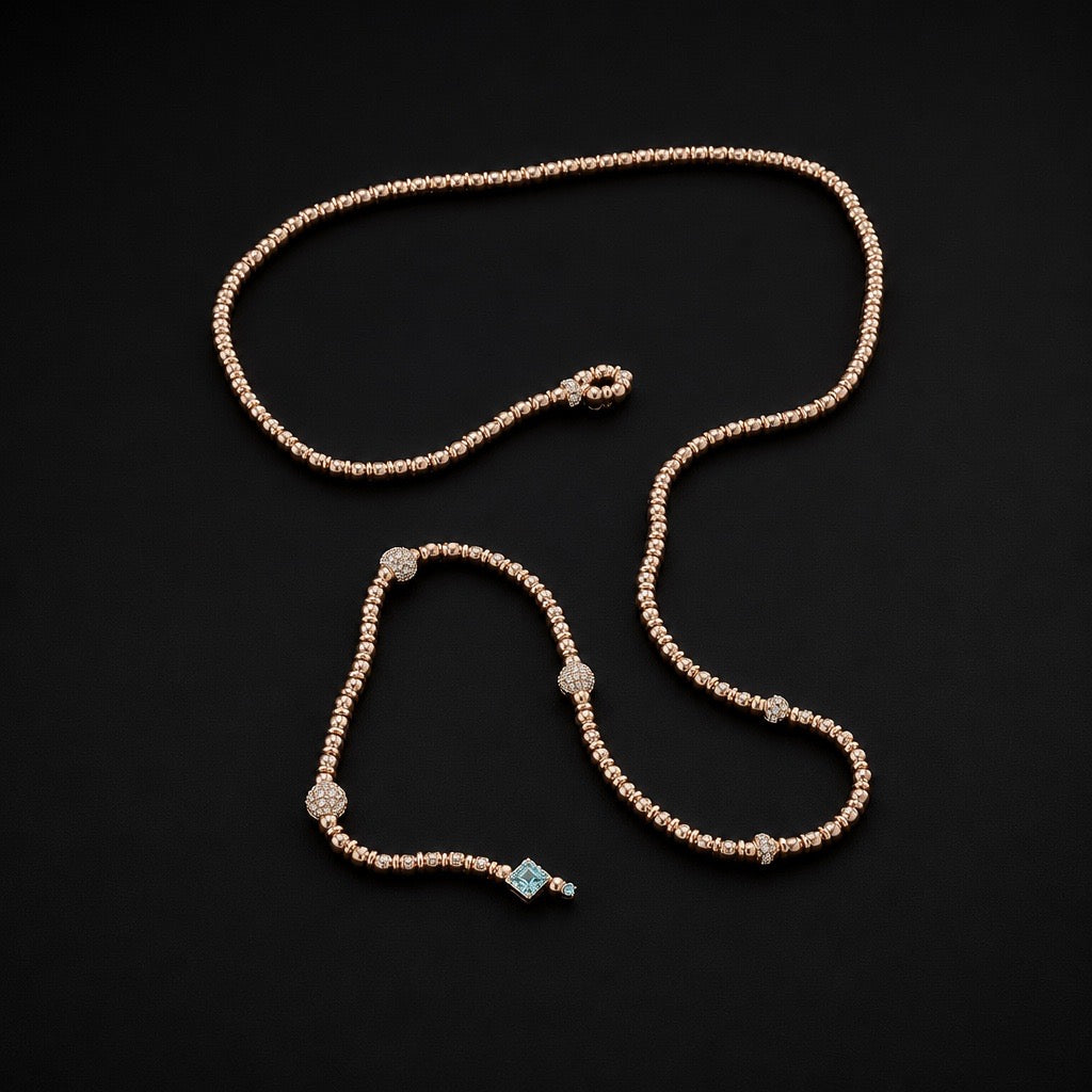 Women’s Rose Gold Fashion Belt