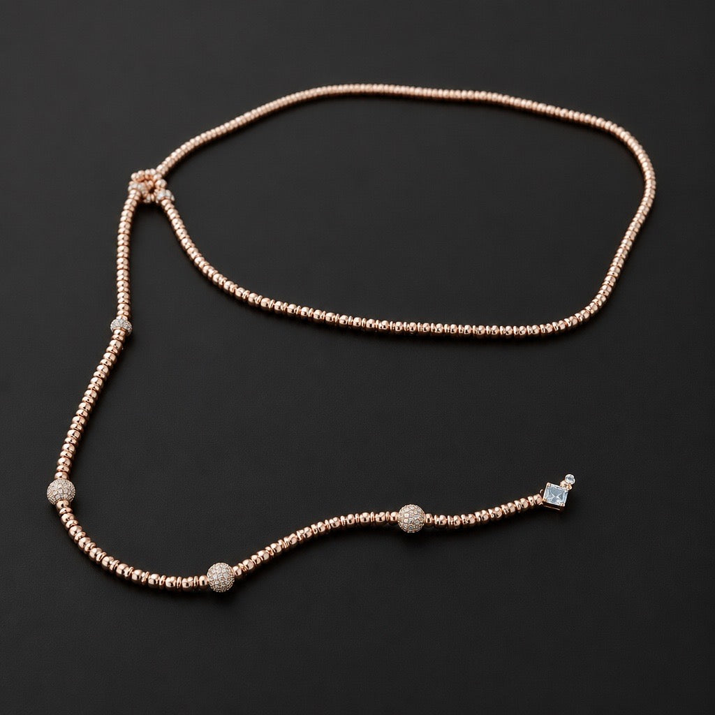 Women’s Rose Gold Fashion Belt