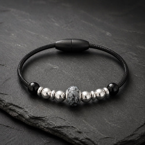Black Satin Bracelet Men/Women