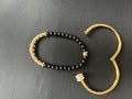 Women’s Stylish Bead/Bangle(2pcs)